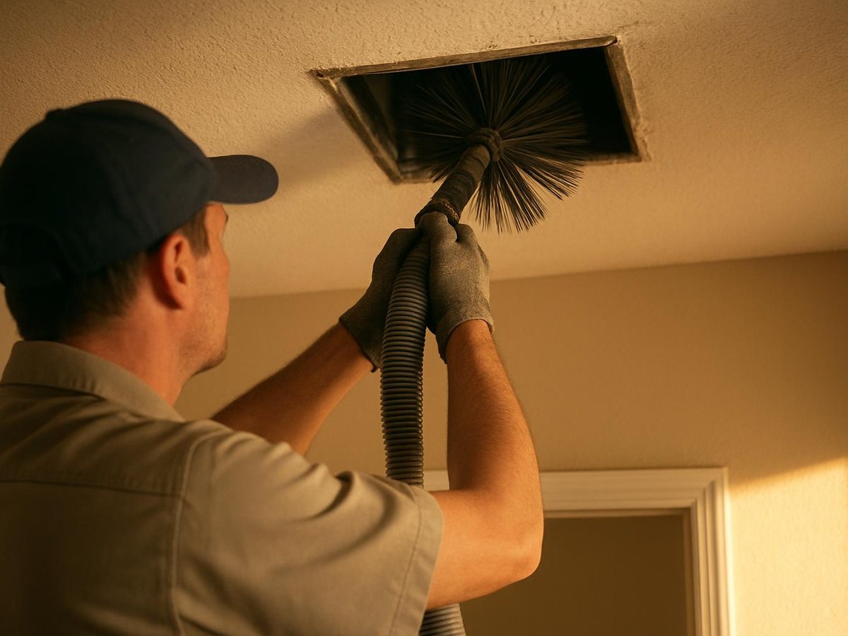 Clear Haven Air Duct Services work in Houston